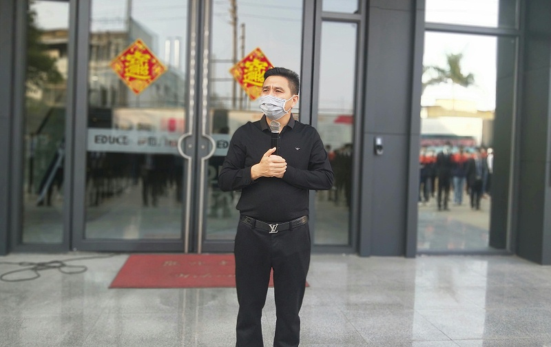 伊盾全面復工，董事長張龍偉表示疫情過后門窗行業(yè)必將迎來爆發(fā)期！