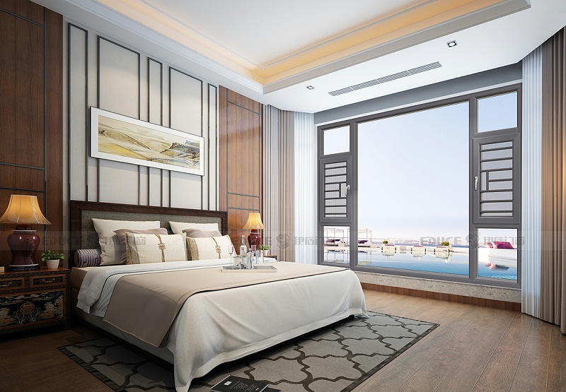 伊盾門窗新推出爆品門窗有哪些誘人的優(yōu)點？普羅旺斯-90mm 灰色