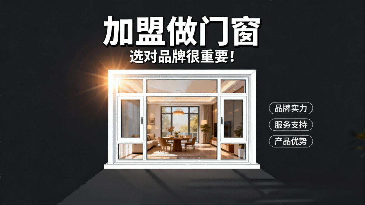 加盟做門窗，選對品牌很重要！2025四重避坑指南——選錯血虧50萬！